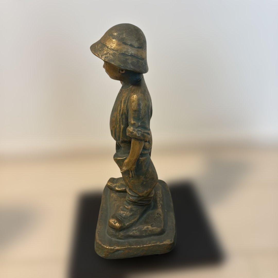 北村西望　将軍の孫　ブロンズ像