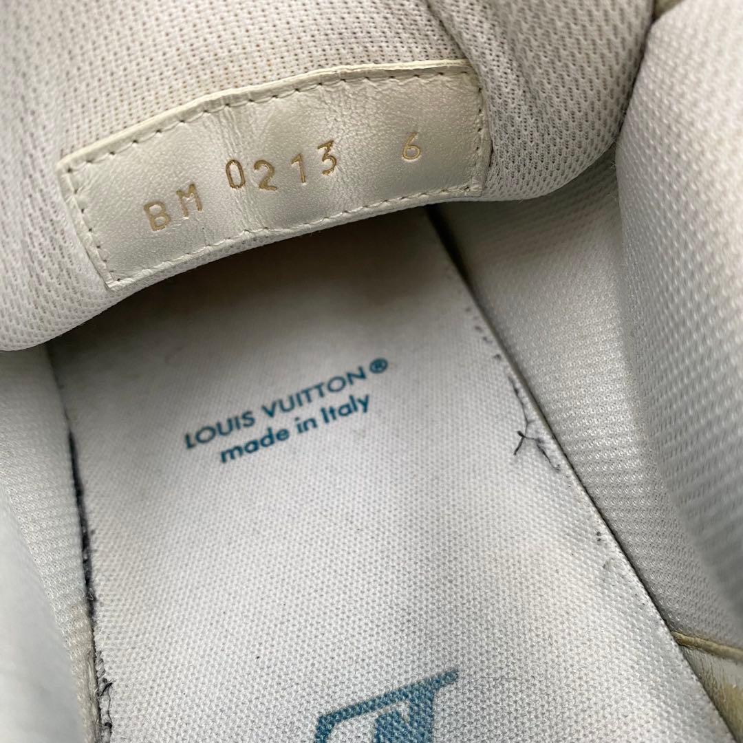 美品】ルイヴィトン LVトレイナーライン スニーカー 24年 ロゴ メンズ