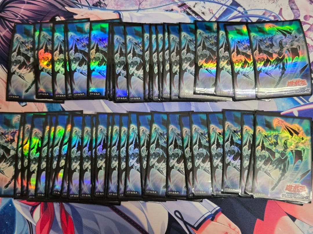 遊戯王　E・HERO カオスネオス　スリーブ　55枚 未開封のみ】遊戯王OCG デュエリストカードプロテクター(スリーブ) E
