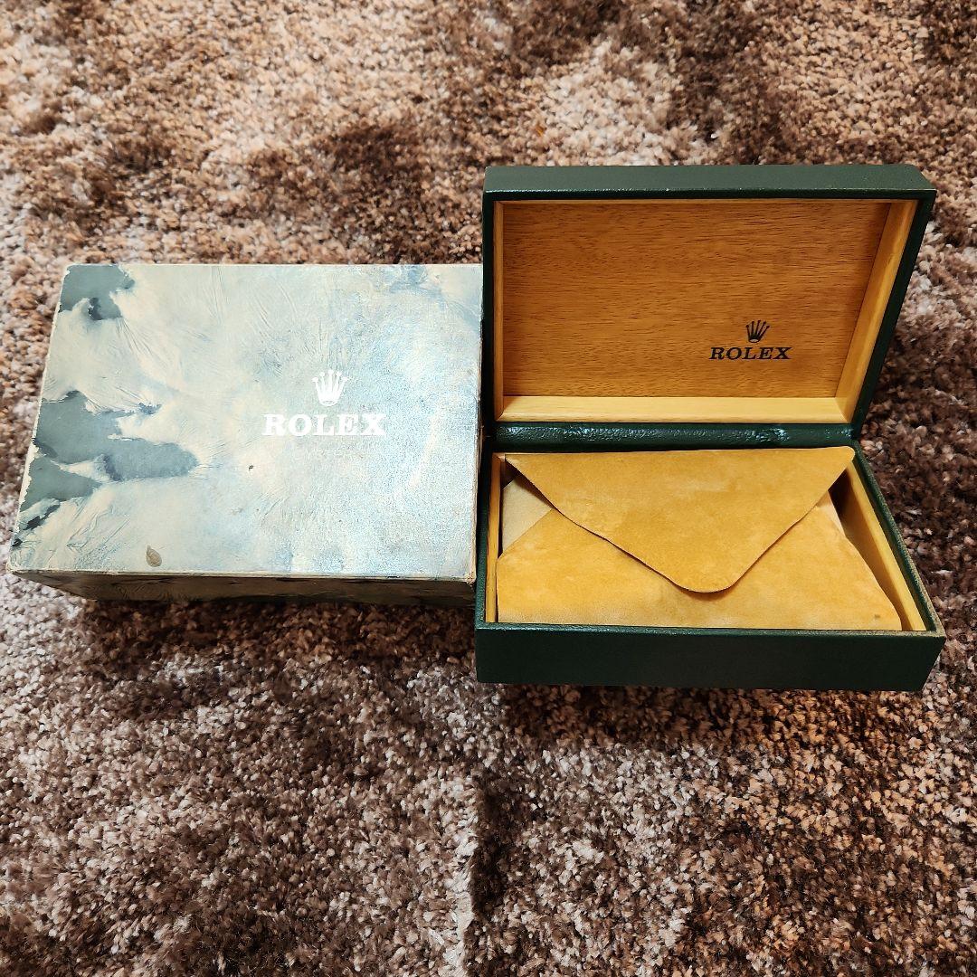 F⑥ロレックス 68.00.71 ROLEX 箱と レザーケース 緑 - メルカリ