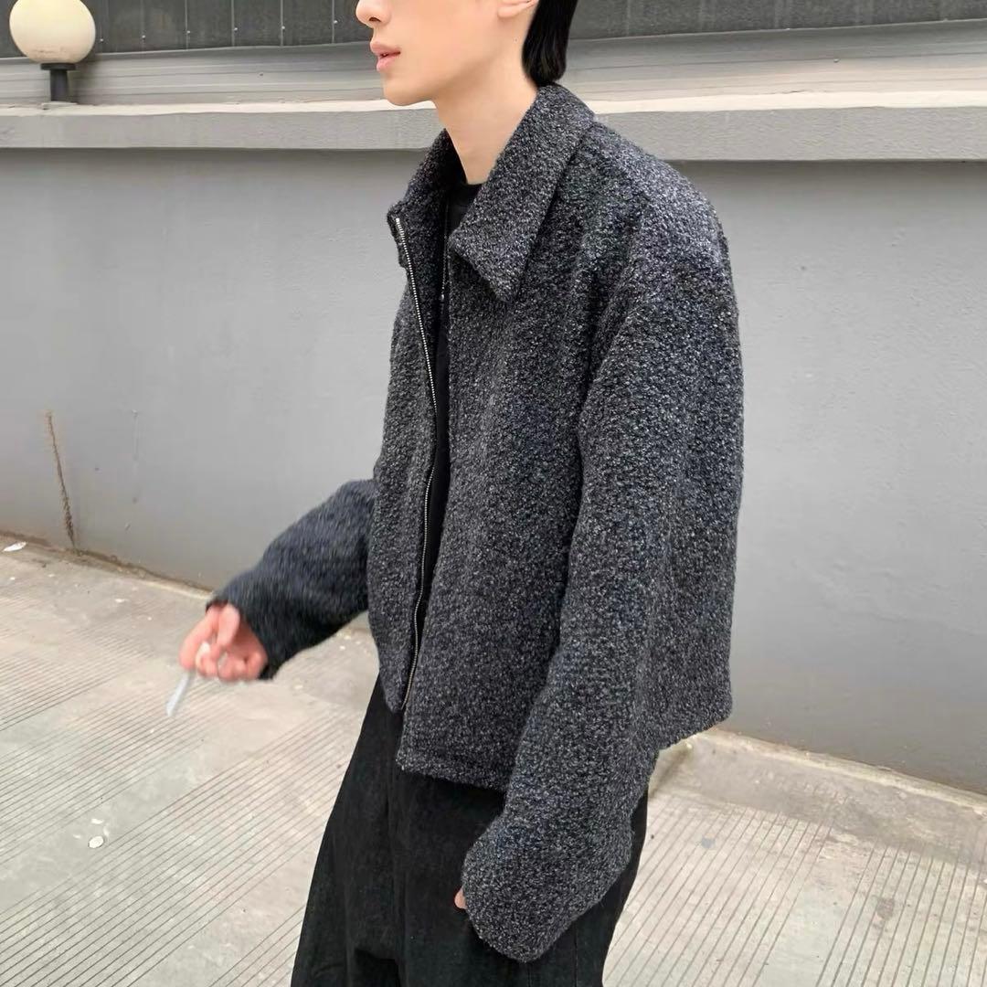 激レア archive JCAESAR STUDIO短丈 ウールジャケット 黒 - メルカリ