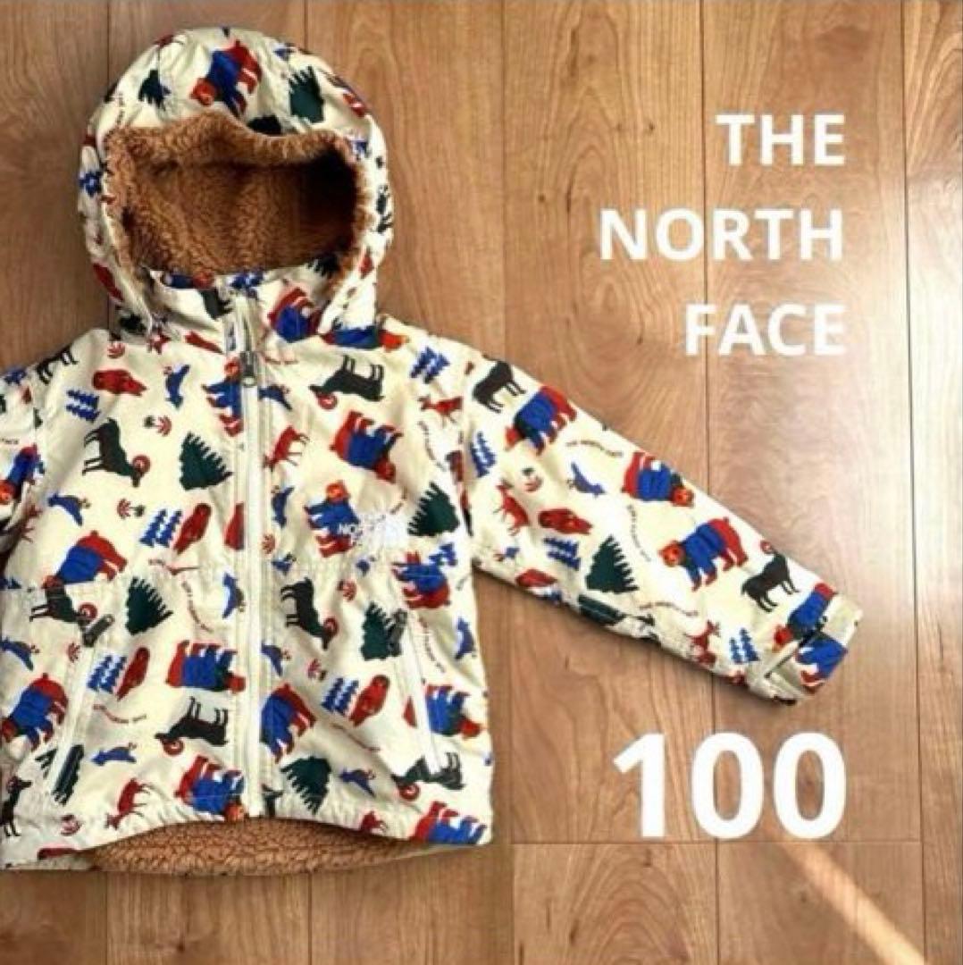 THE NORTH FACE ノマドジャケットベアー 裏ボア アウター 100 THE NORTH FACE ノースフェイス 裏ボア コンパクトノマドジャケット