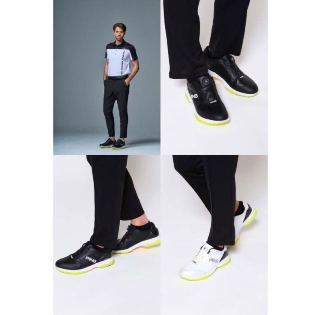 【新品】PING／ゴルフシューズ／26.5cm