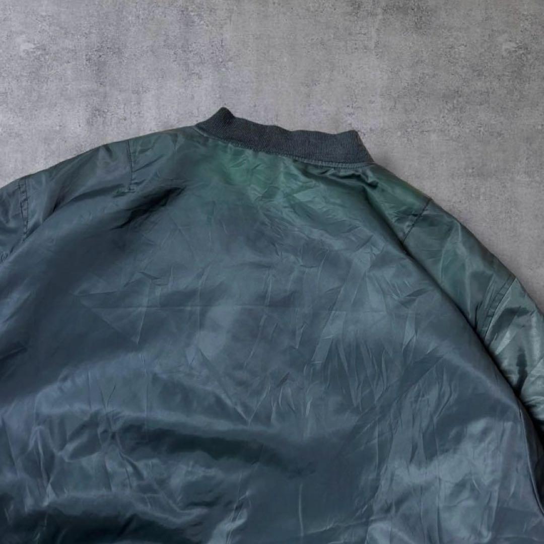 90s USAF MA-1フライトジャケットミリタリー北朝鮮製短丈古着