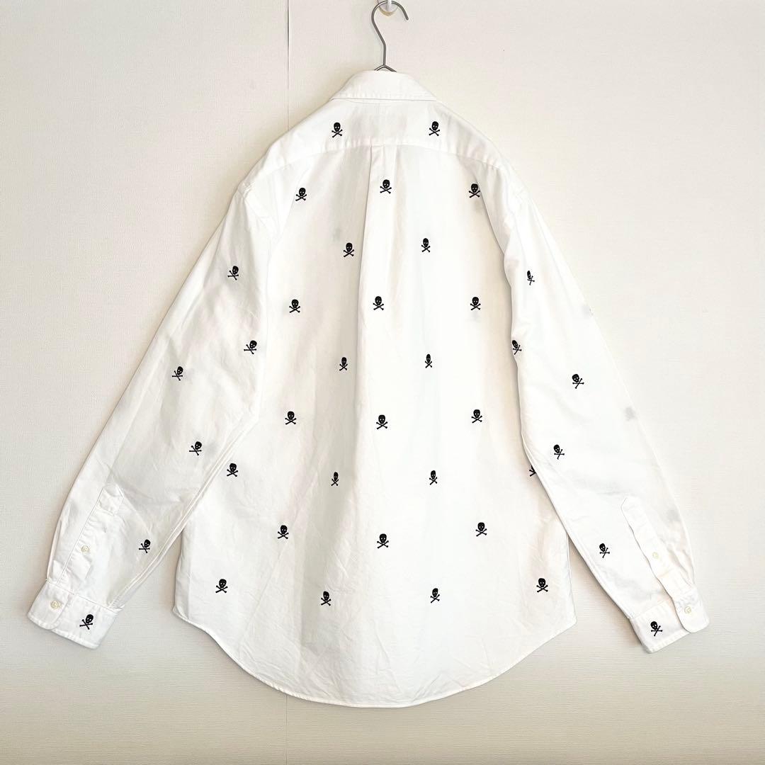 超レア☆未使用に近い】ラルフローレンスカル刺繍ボタンダウンシャツ