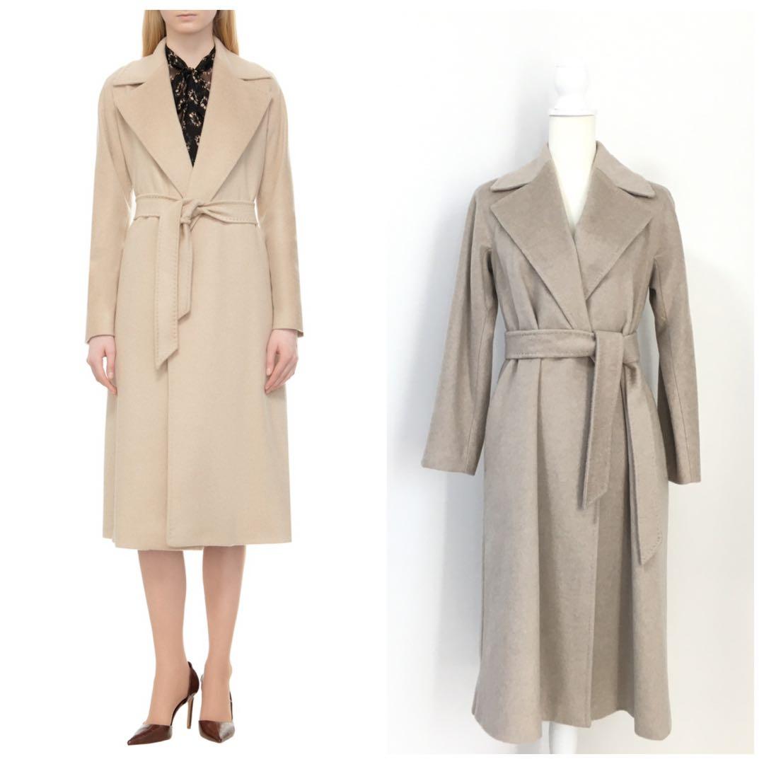 新作美品 2024年 MaxMara マックスマーラ カシミヤ100% コート - メルカリ
