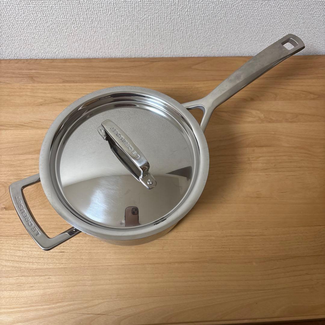 ル・クルーゼ　片手鍋　ソースパン　18センチ