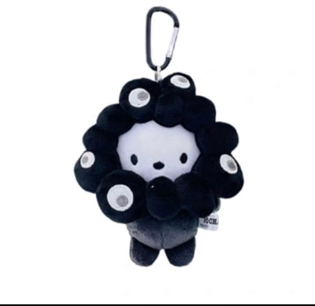 ミャクミャク なりきりぬいぐるみ（BC） 黒 カラビナ ポチャッコ