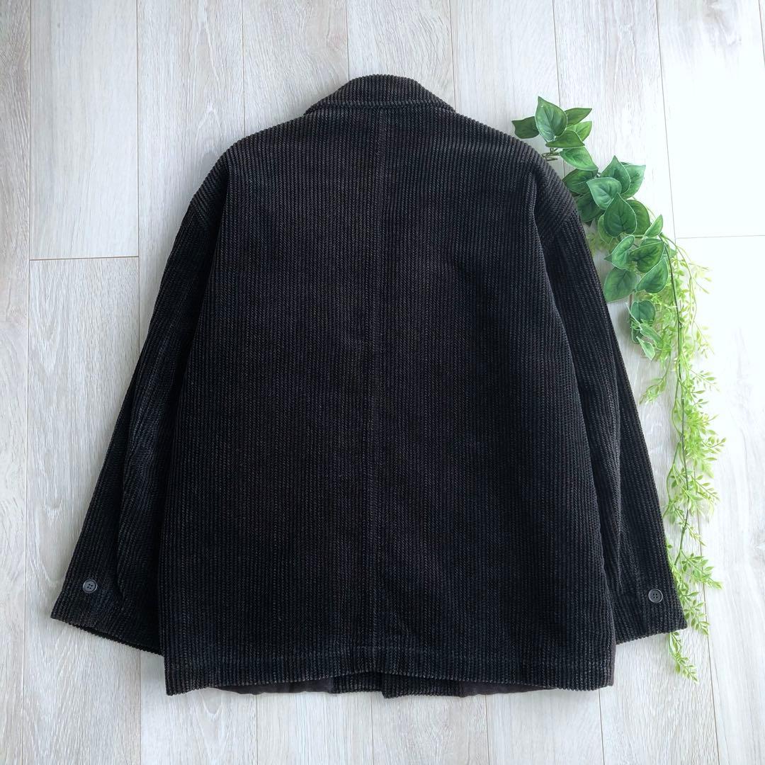 希少 VINTAGE ビンテージ カバーオール M コーデュロイ キルティング