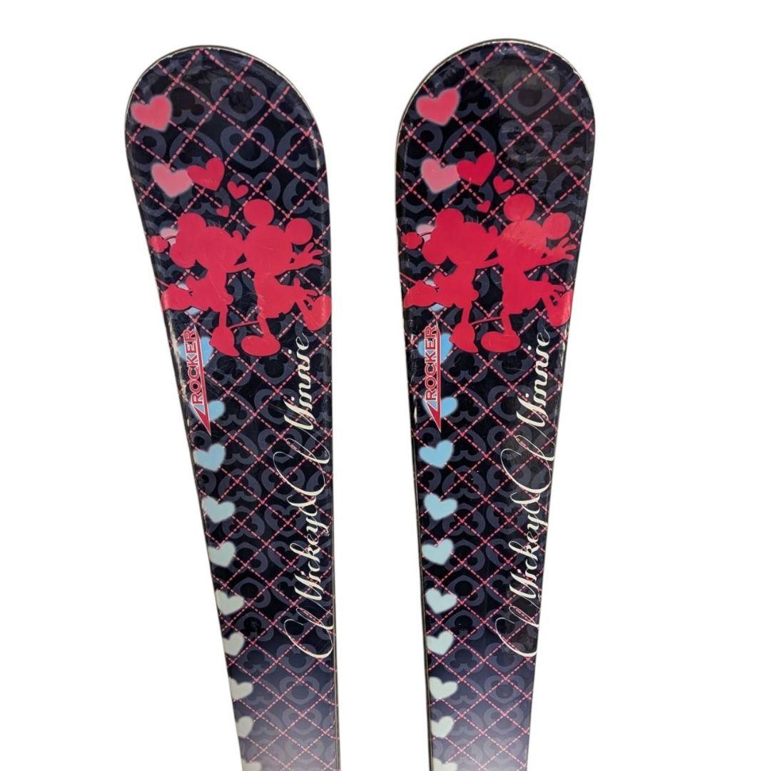 ミッキー ミニー ♡ Hart ジュニアスキー 138cm 3点セット - メルカリ