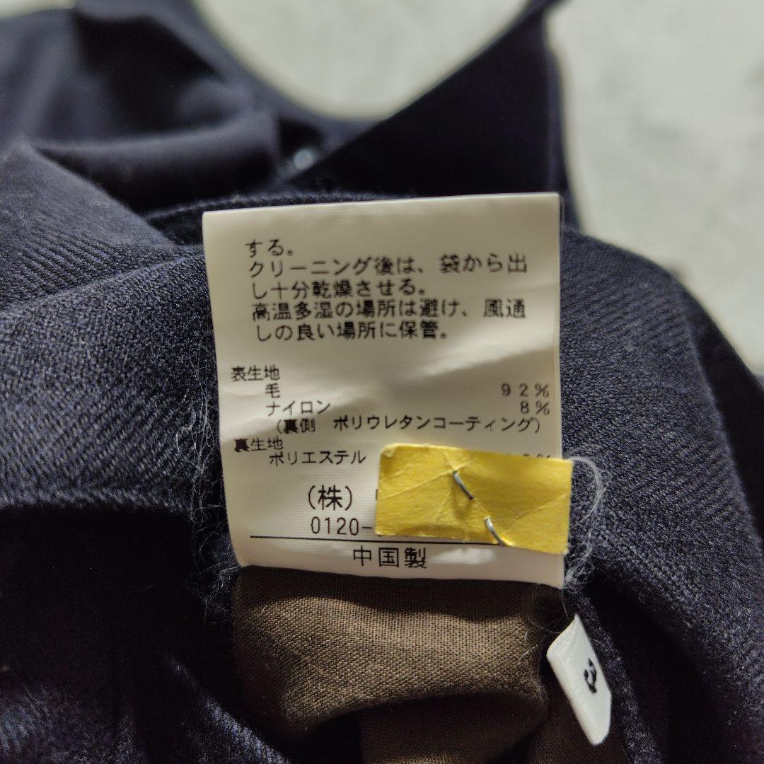 極美品 タケオキクチ 2way ステンカラー ライナー付き ヘリンボーン L