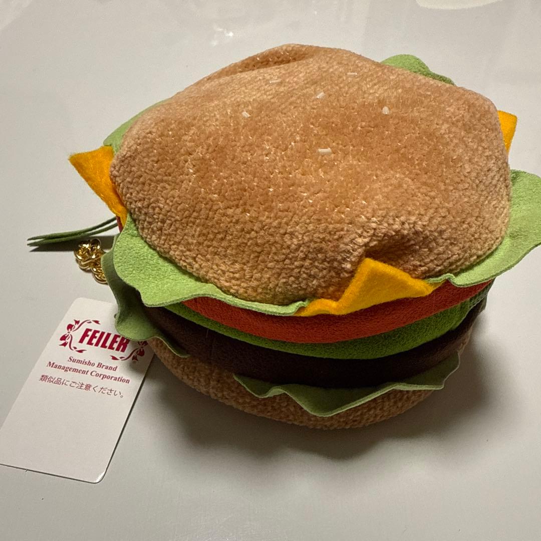 新品　FEILER　ラブラリーバイフェイラー　バーガーショップ　バーガー型ポーチ バーガーショップ バーガー型ポーチ L/BUR-257132(ベージュ): LOVERARY