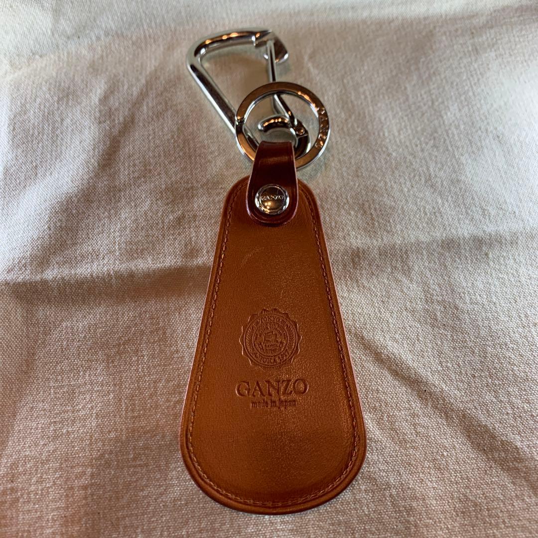 GANZOキーホルダー CORDOVAN R.C.(コードバンアールシー) キーホルダー｜コードバン