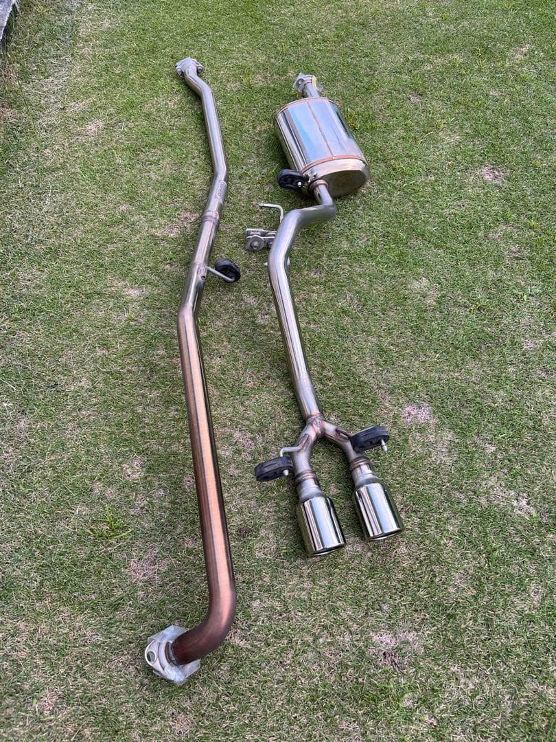 無限N-WGNステンレス製マフラー