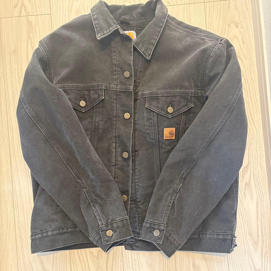 希少】カーハート ダックトラッカージャケット XL ブラック 黒