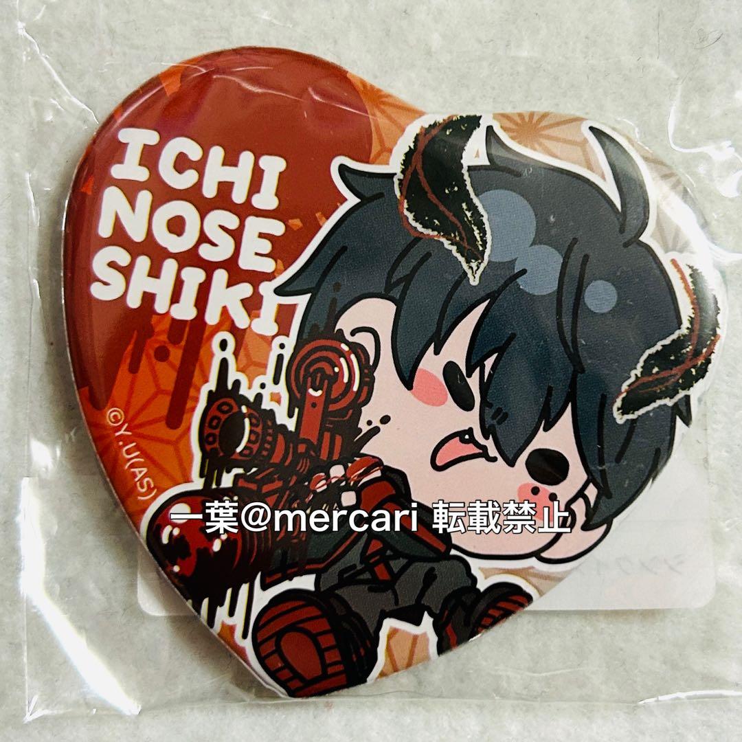 桃源暗鬼 一ノ瀬四季 限定 ハート型 缶バッジ MA - メルカリ