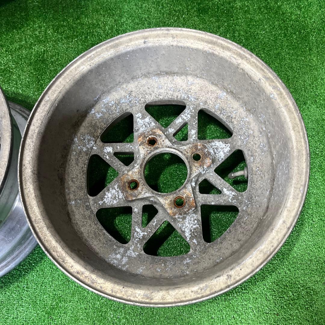 テクノレーシング　14インチ　6.5J 114.3-4H 2本 当時物！