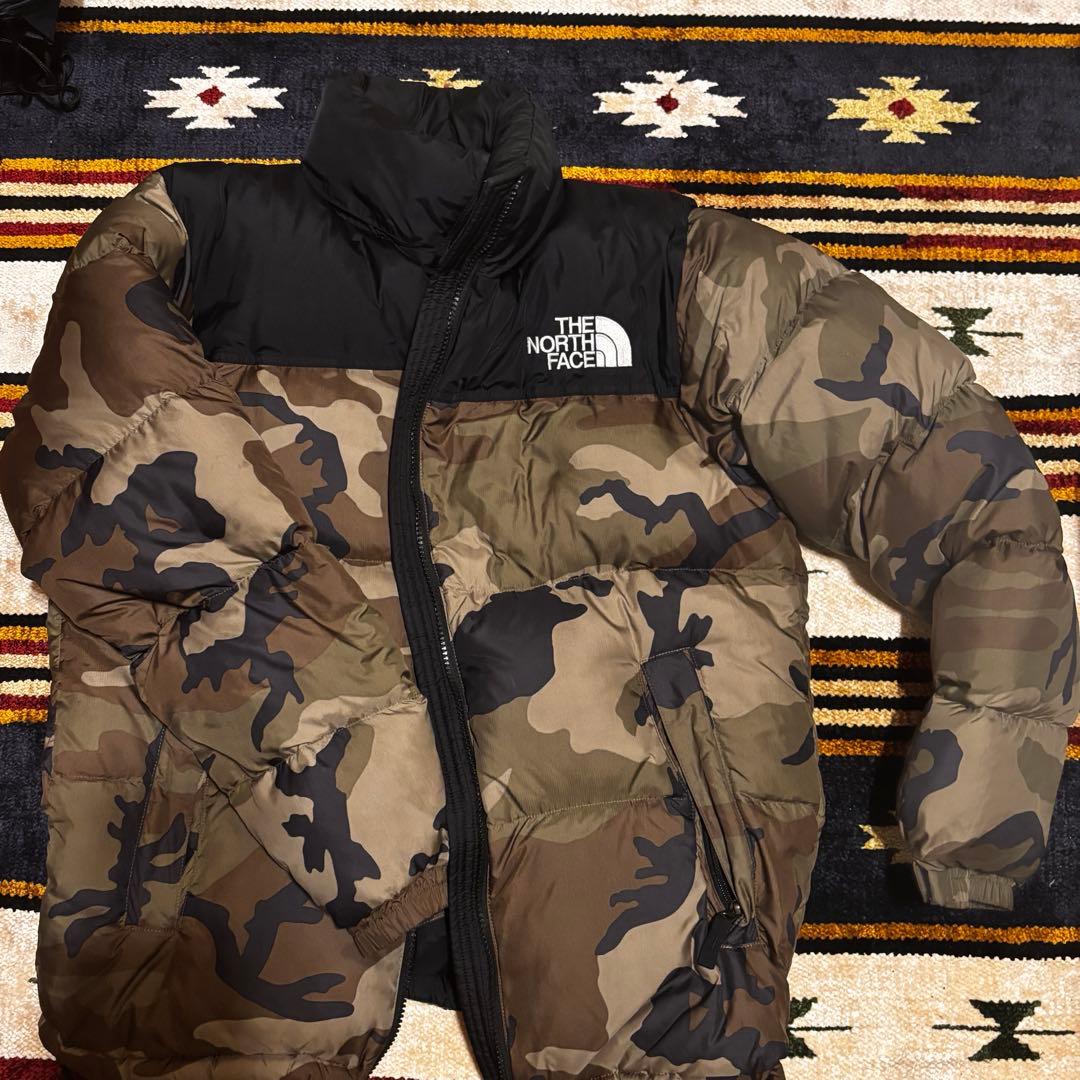 THE NORTH FACE 迷彩 ダウンジャケット Lサイズ - NORTHFACE ダウン
