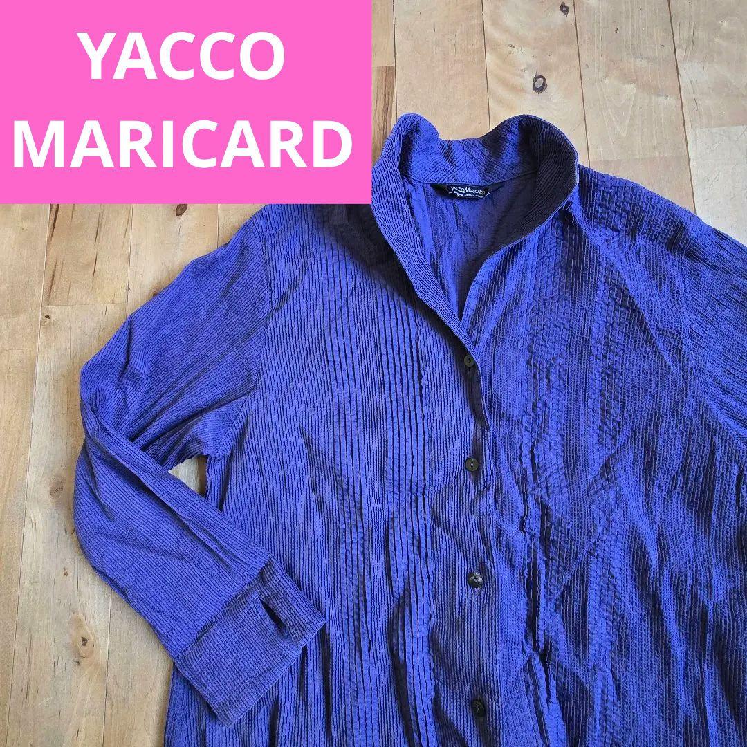 YACCOMARICARD ヤッコマリカルド ピンタック シャツ ブラウス - メルカリ