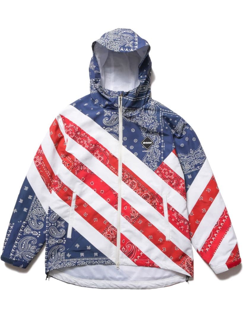 FCRB PATCHWORK STRIPE PRACTICE JACKET L - メルカリ