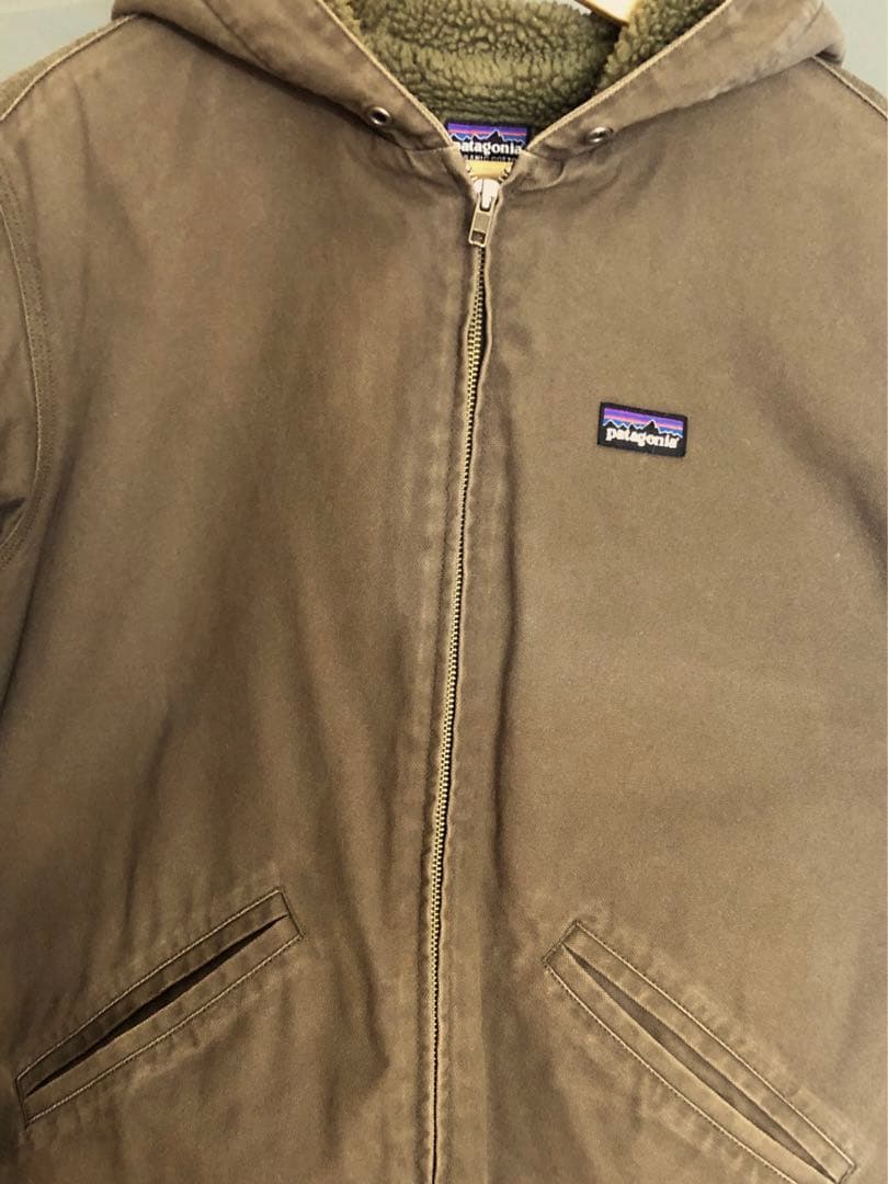 patagonia パタゴニア ラインドキャンバスフーディ 焚き火ジャケット