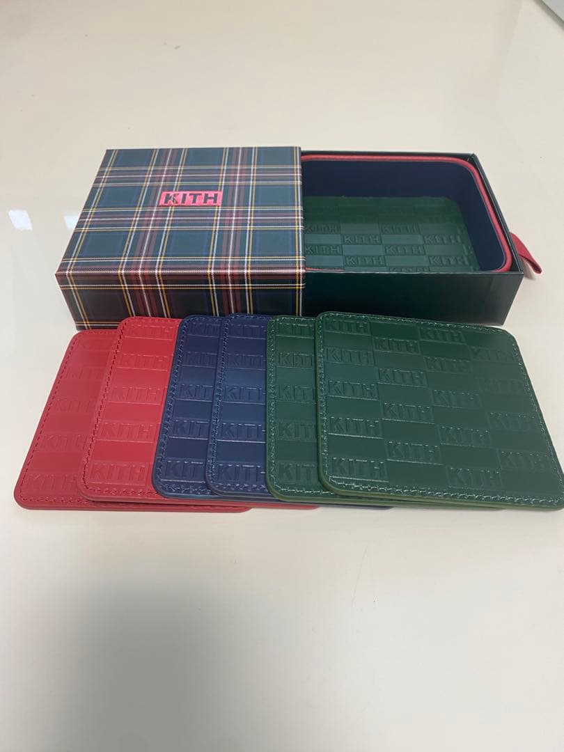 Kith Leather Kithmas Coasters Multi - メルカリ