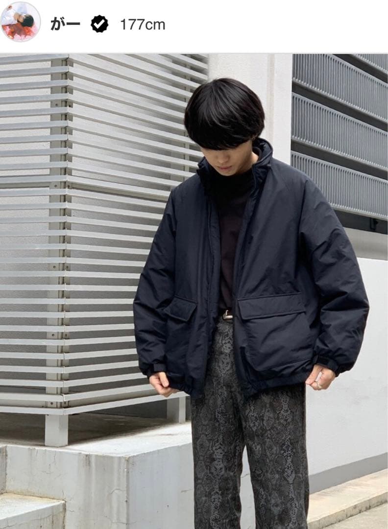 steven alan PE RIP PUFF BLOUSON がーくん着用 - メルカリ