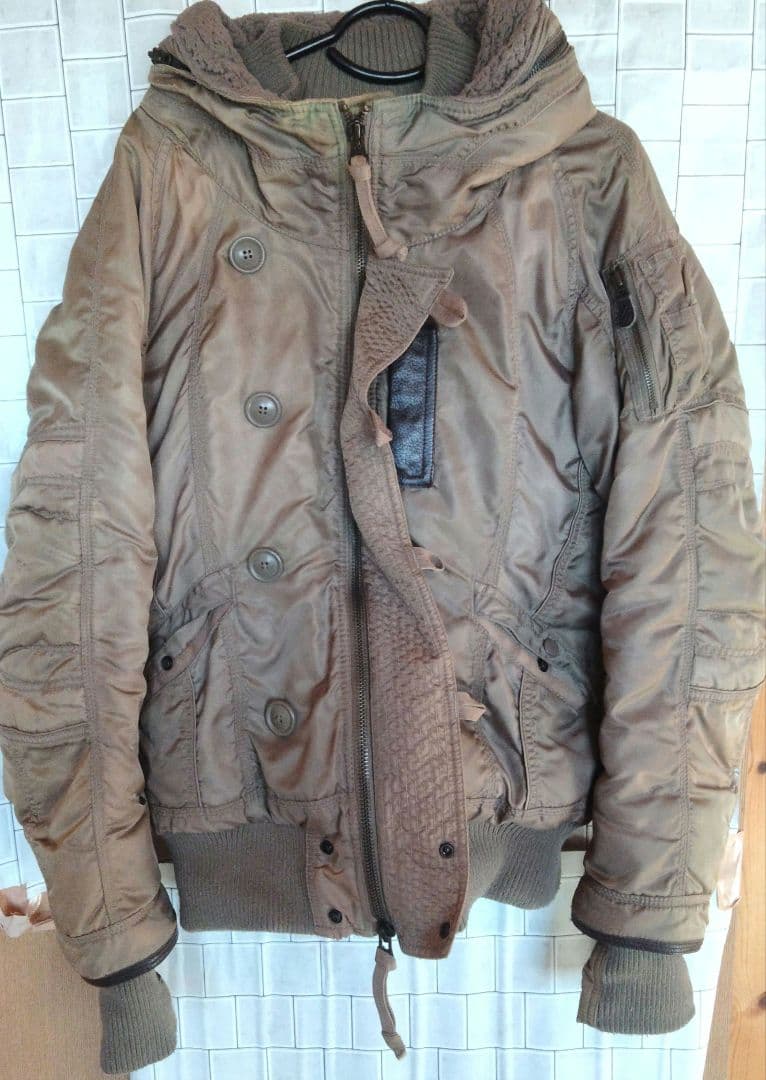 GOA カンパニーフード付ミリタリージャケット