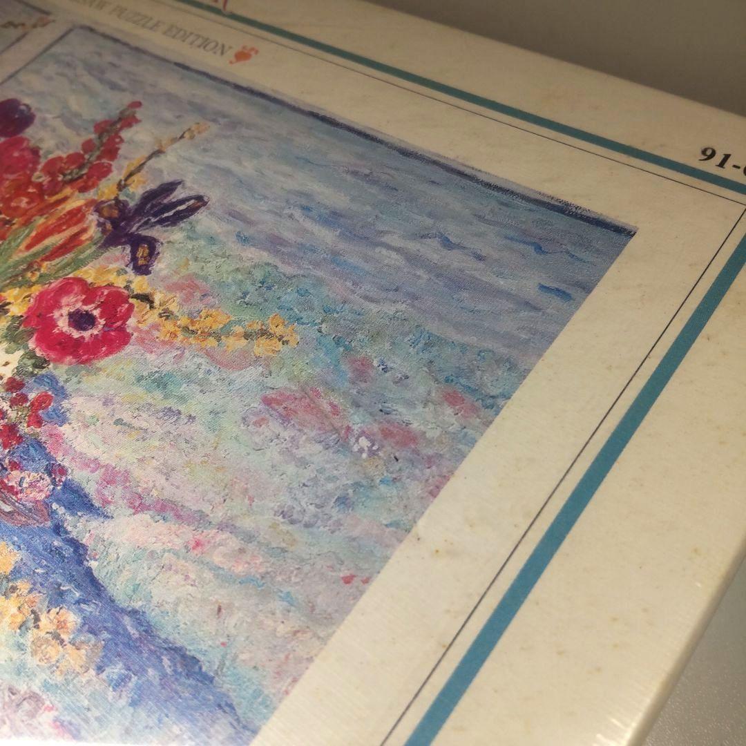 専用 未開封 レスリー・セイヤー 緑のイスと花 ジグソーパズル 1020