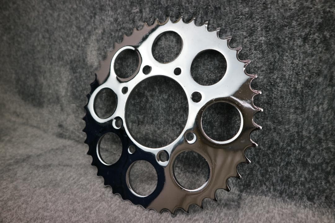 GSX250E 1スプロケット メッキ/リア520-43丁80－82