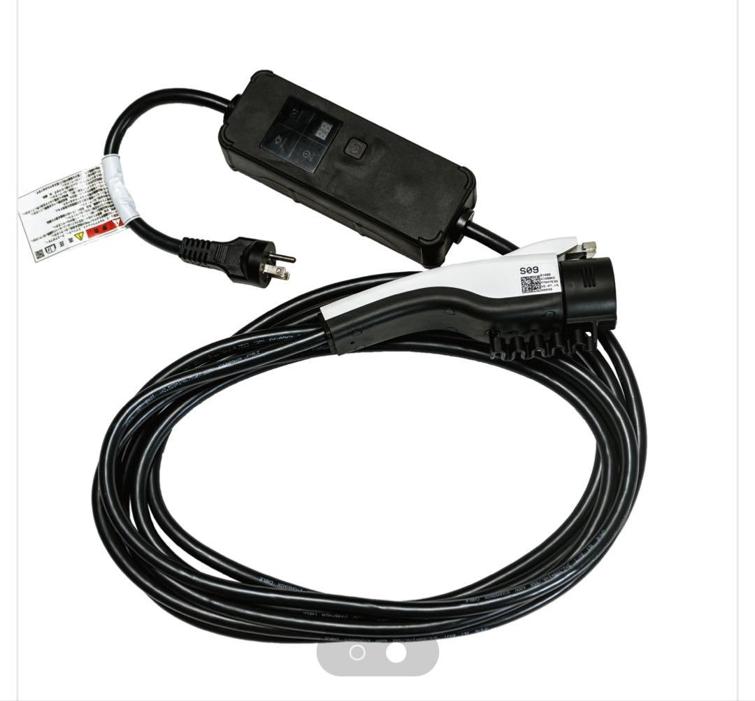 100V EV車 電気自動車 hyundai 充電器 100V 充電 ケーブル - メルカリ