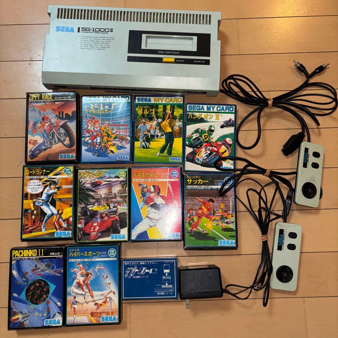 SEGA SG-1000 II カードキャッチャー ソフト10本 - メルカリ