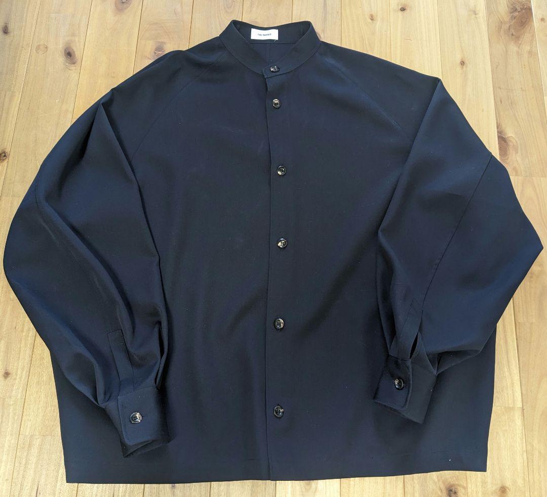 the reracs studious別注ギャバジンラグランシャツブルゾン