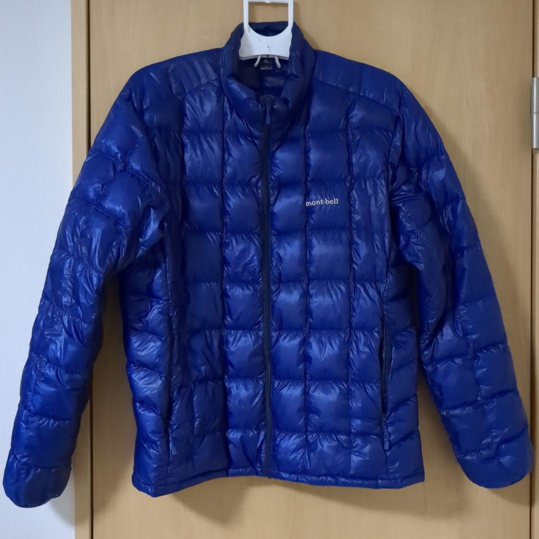 モンベル EXライトダウンジャケット 900フィルパワー ブルー メンズL