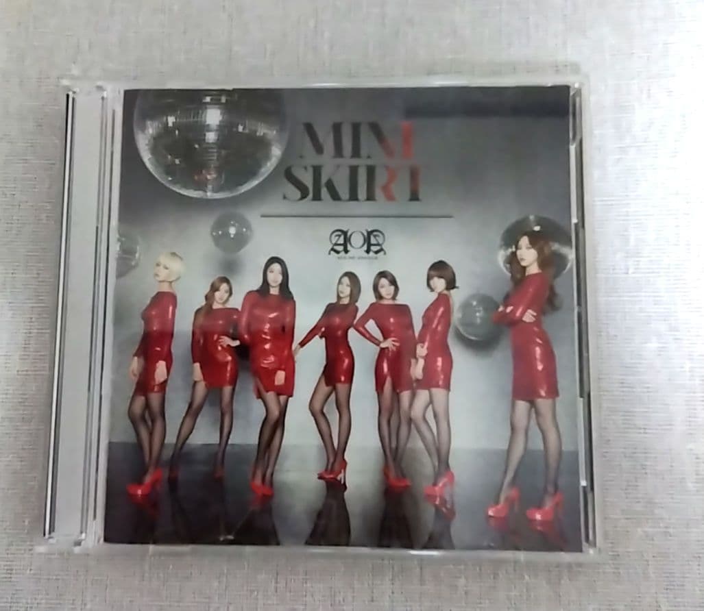 AOA MINI SKIRT ミニスカート CD＋DVD - メルカリ
