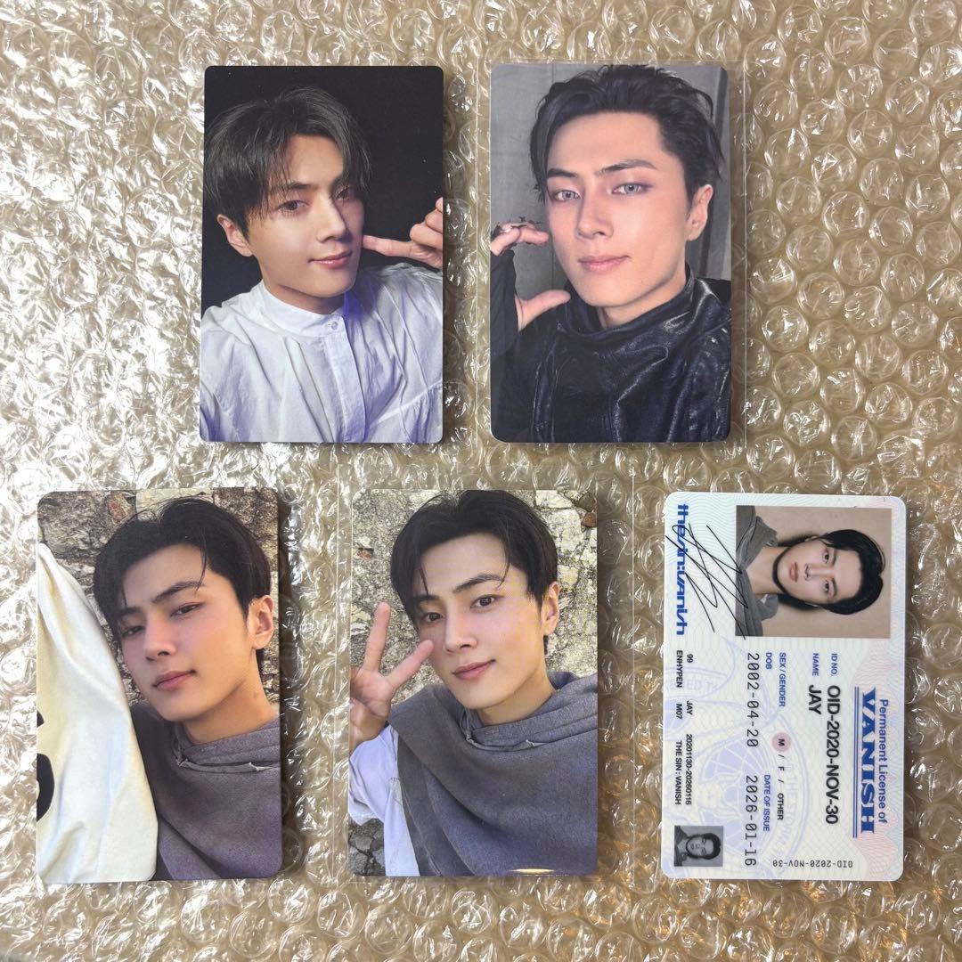 ENHYPEN THE SIN : VANISH トレカ ユニバ ジェイ5枚 - メルカリ