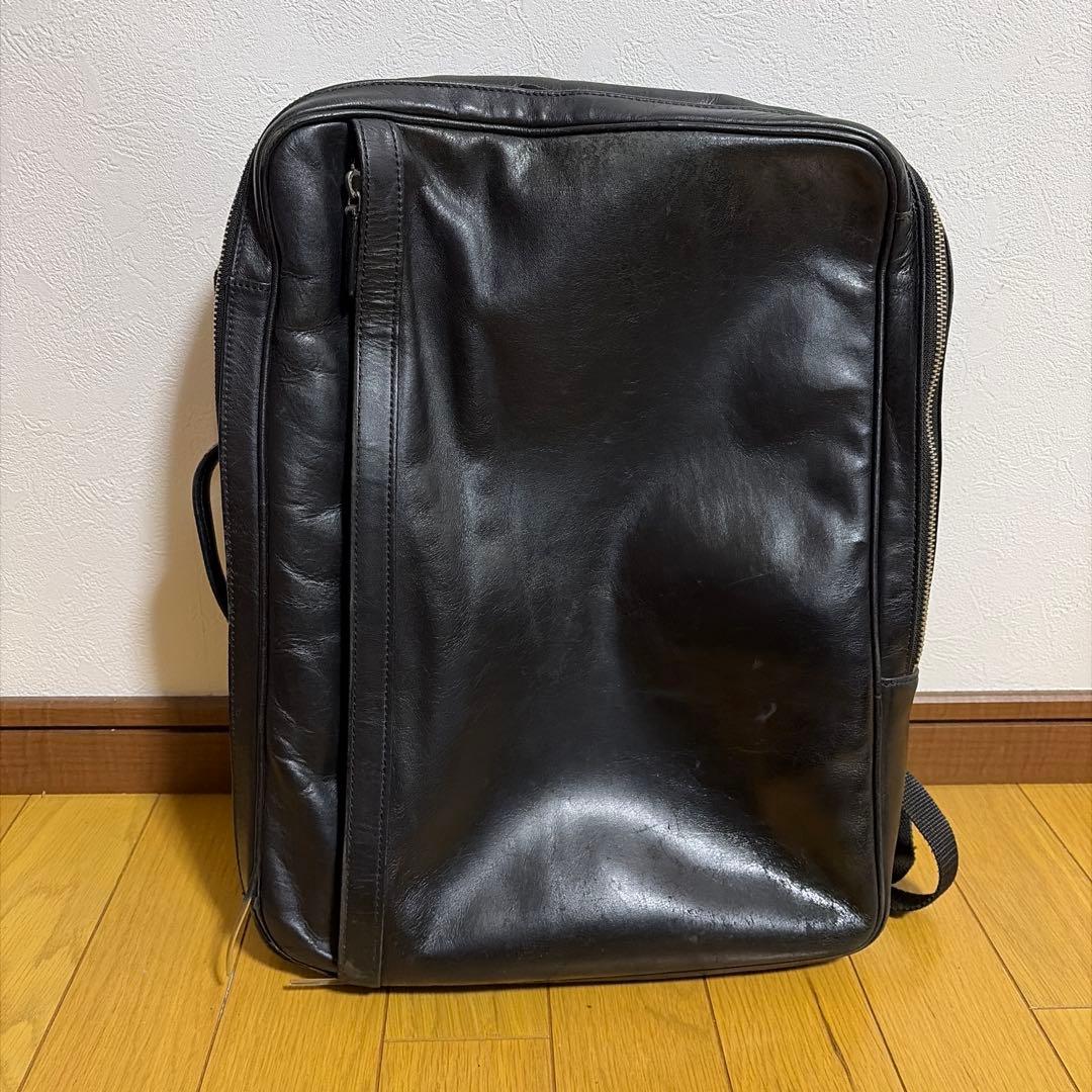 ビジネスレザーファクトリー/LIB ビジネスバックパック ブラック