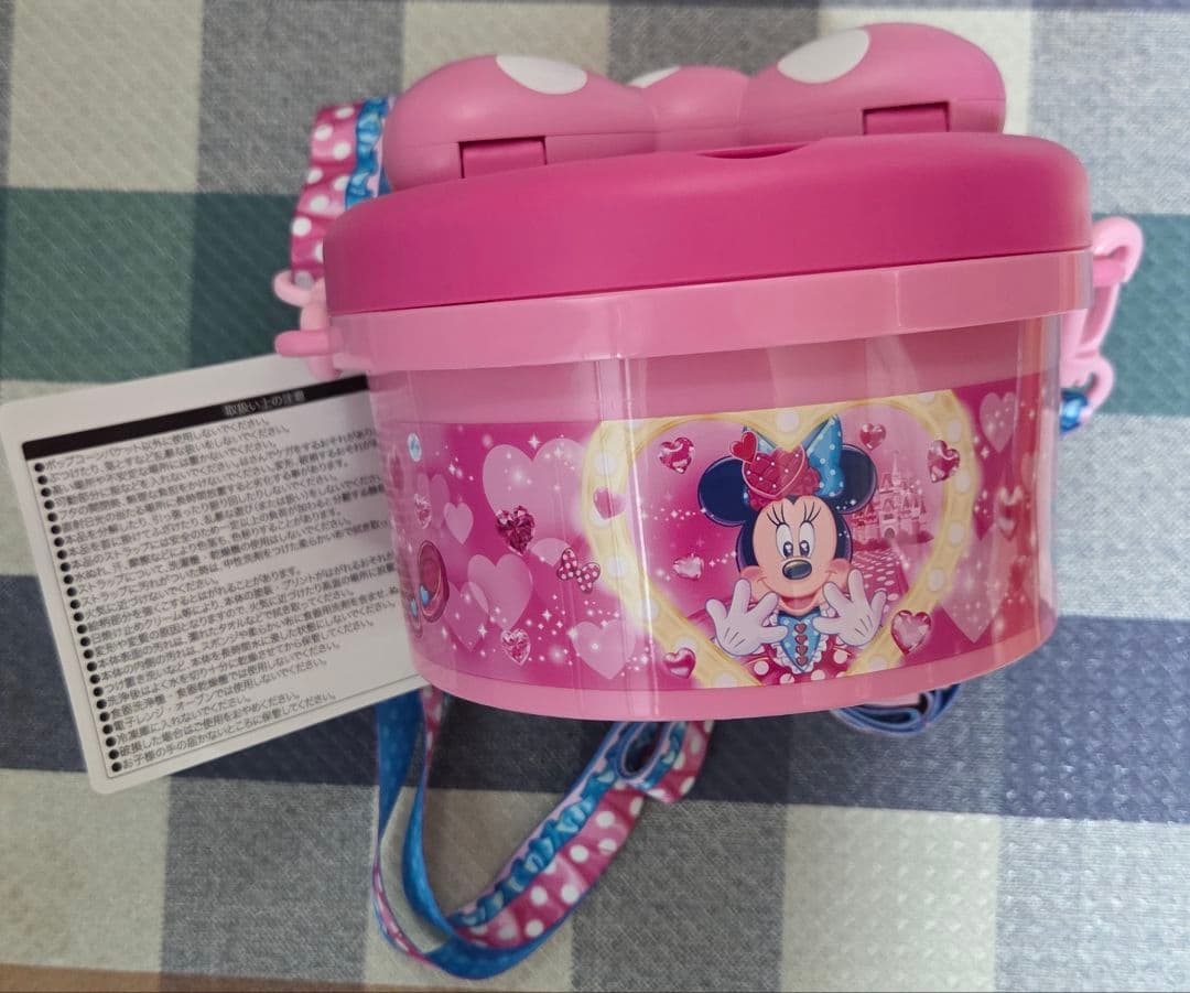 ミニー パルパルーザ ポップコーンバケット ファンダーランド ディズニー 大きなリボン付き！東京ディズニーランド「ディズニー・パルパルーザ