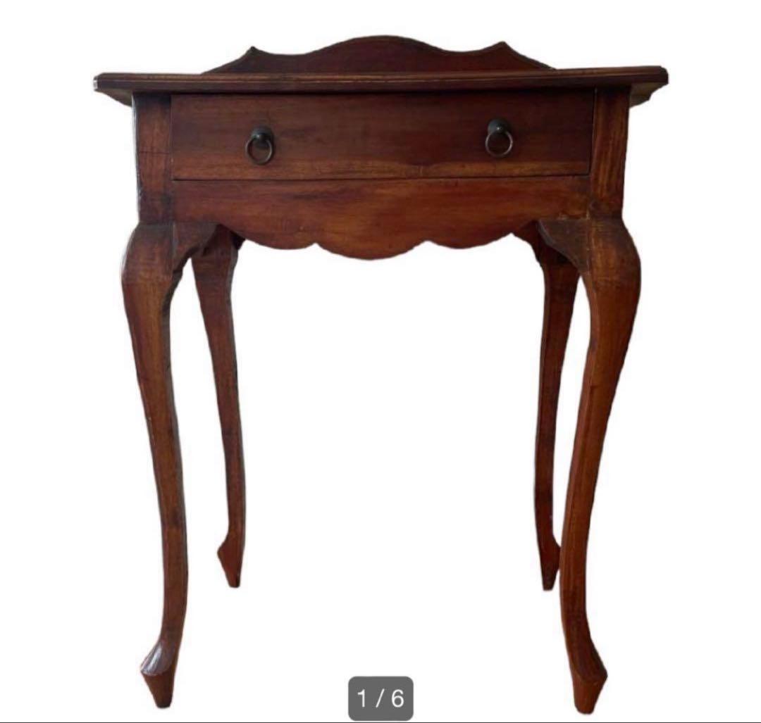 ビーカンパニー b-company アンティーク　サイドテーブル　猫脚