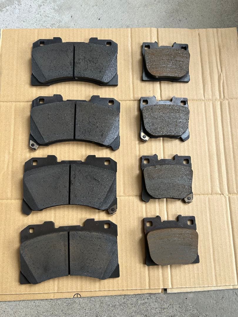 【新車外し】GRヤリス純正ブレーキパッド前後セット