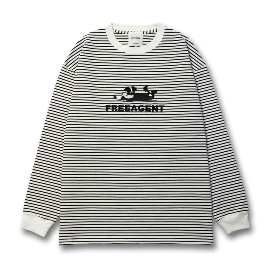 美品】vaultroom FREEAGENT BIG L/S TEE ボーダー - メルカリ