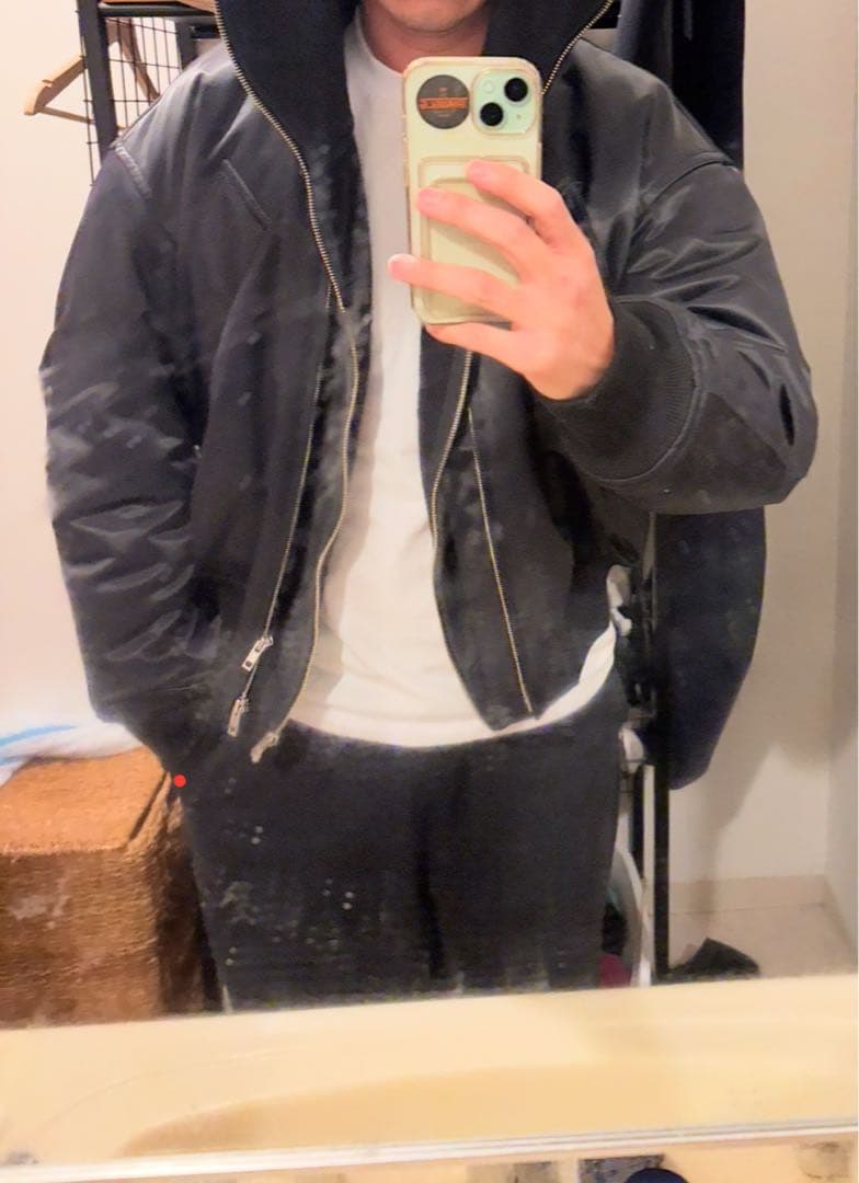 alexander wang サティーンボンバージャケット - メルカリ