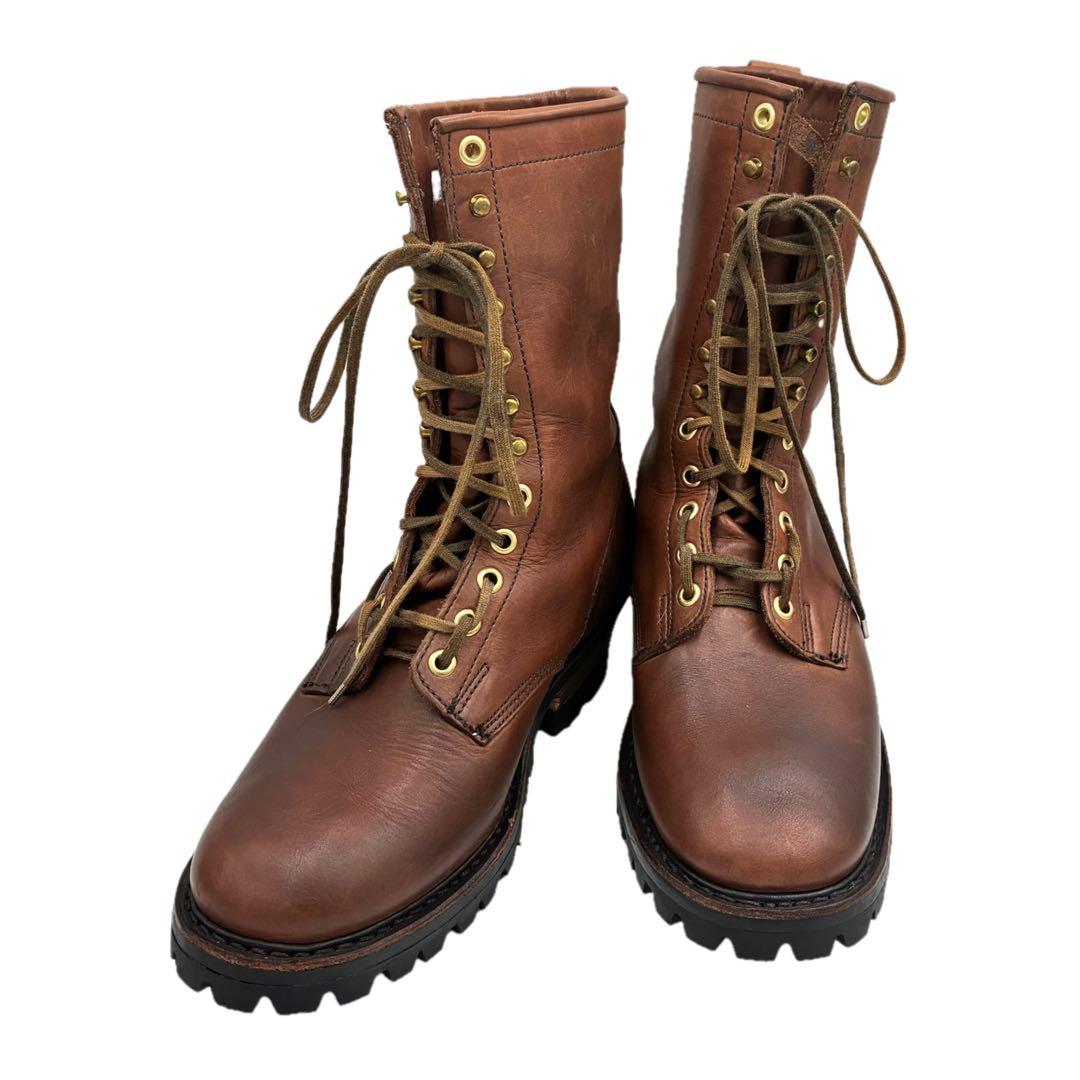 極美品✨HATHON✨ ロガーブーツ26cm ブラウン 8E