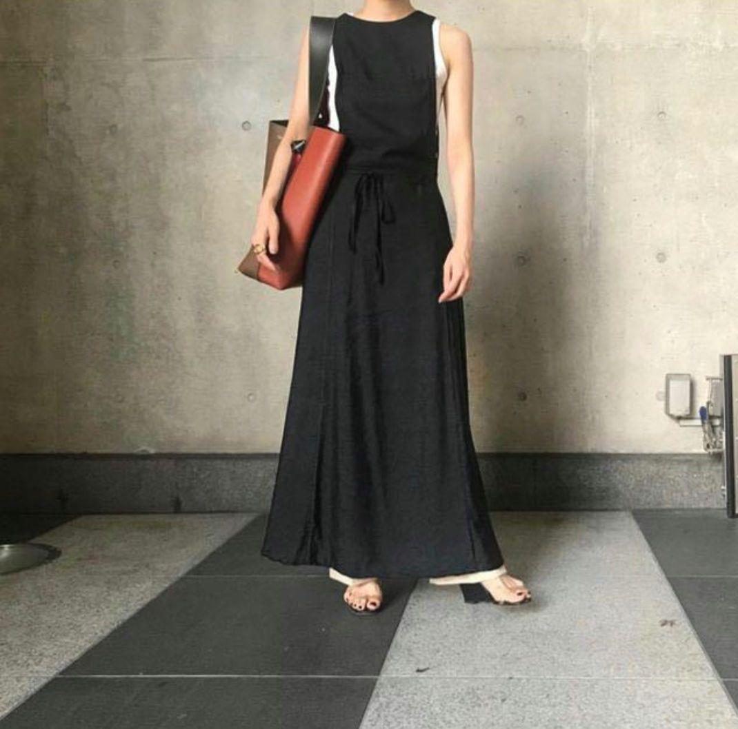 FUMIKA UCHIDAフミカウチダ エプロンワンピース - メルカリ