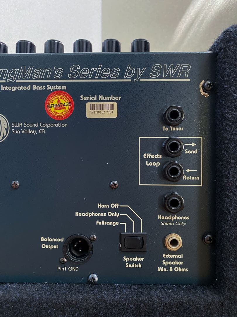 SWR Workingman's 10 ベースアンプ - メルカリ