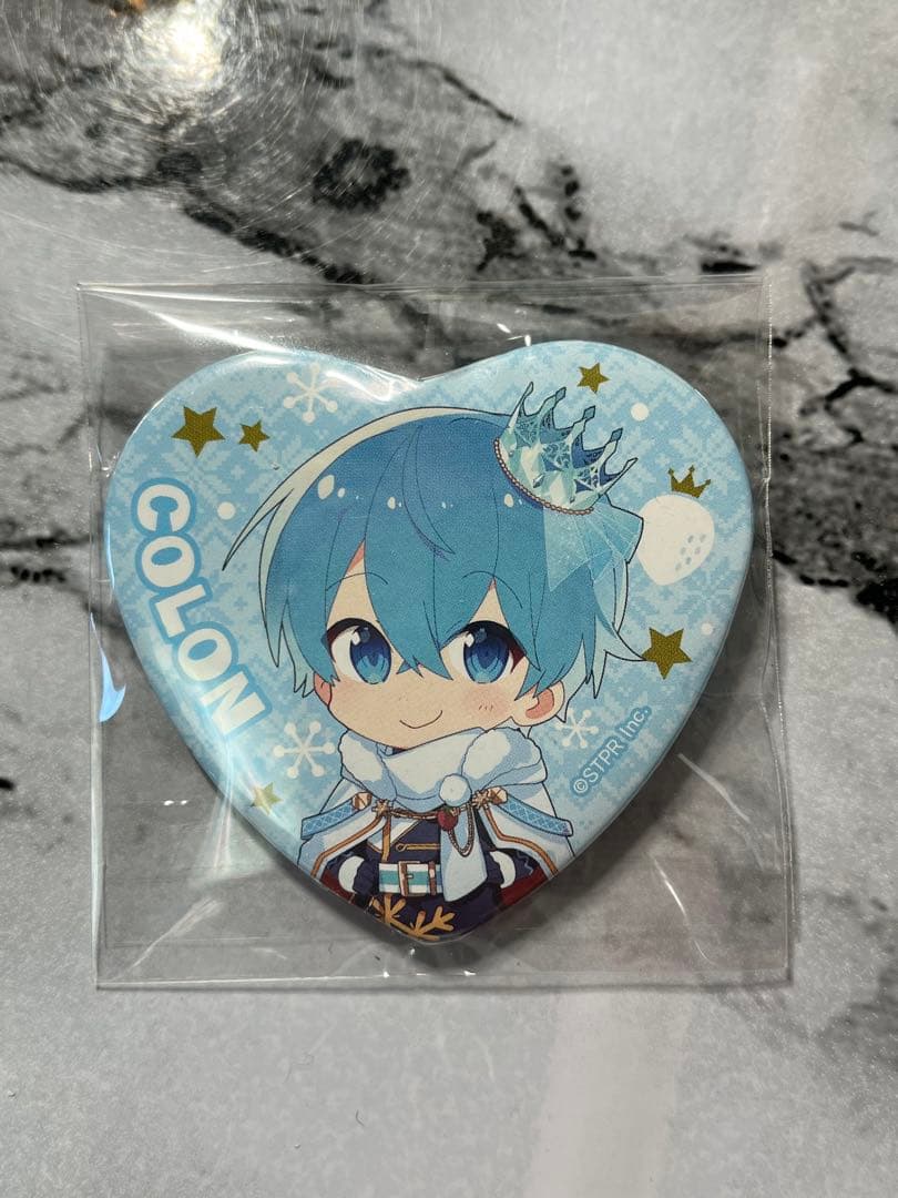 すとぷり ころん 2022 winter ハート缶バッジ デフォ - メルカリ