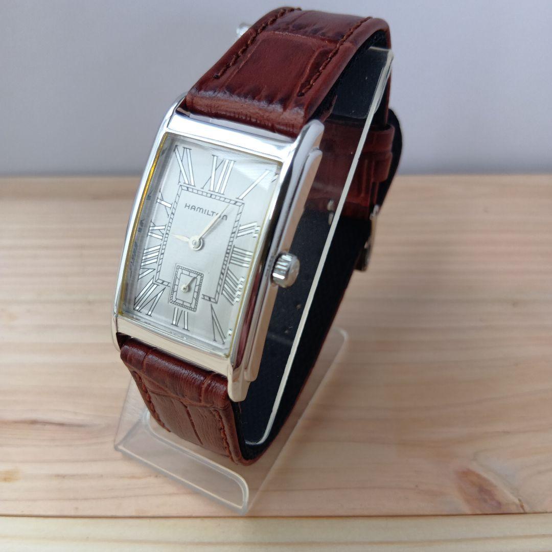 HAMILTON ハードモア スモセコ6269クォーツ腕時計BM/SS - メルカリ