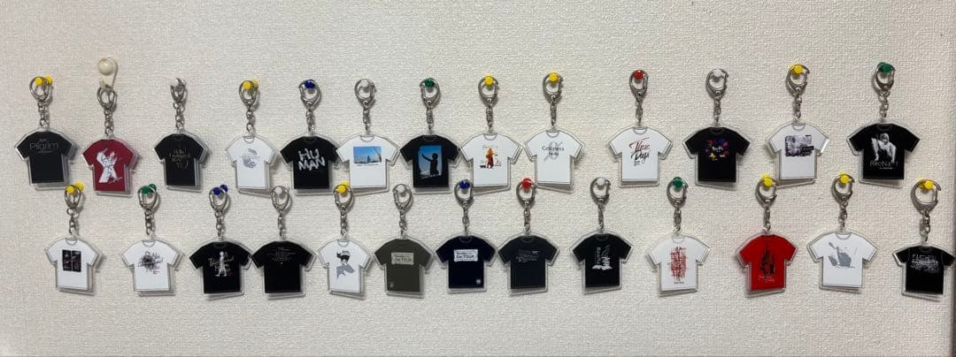 ReoNa ランダムツアーTシャツメモリアルキーホルダー コンプリートセット ふあんくらぶ