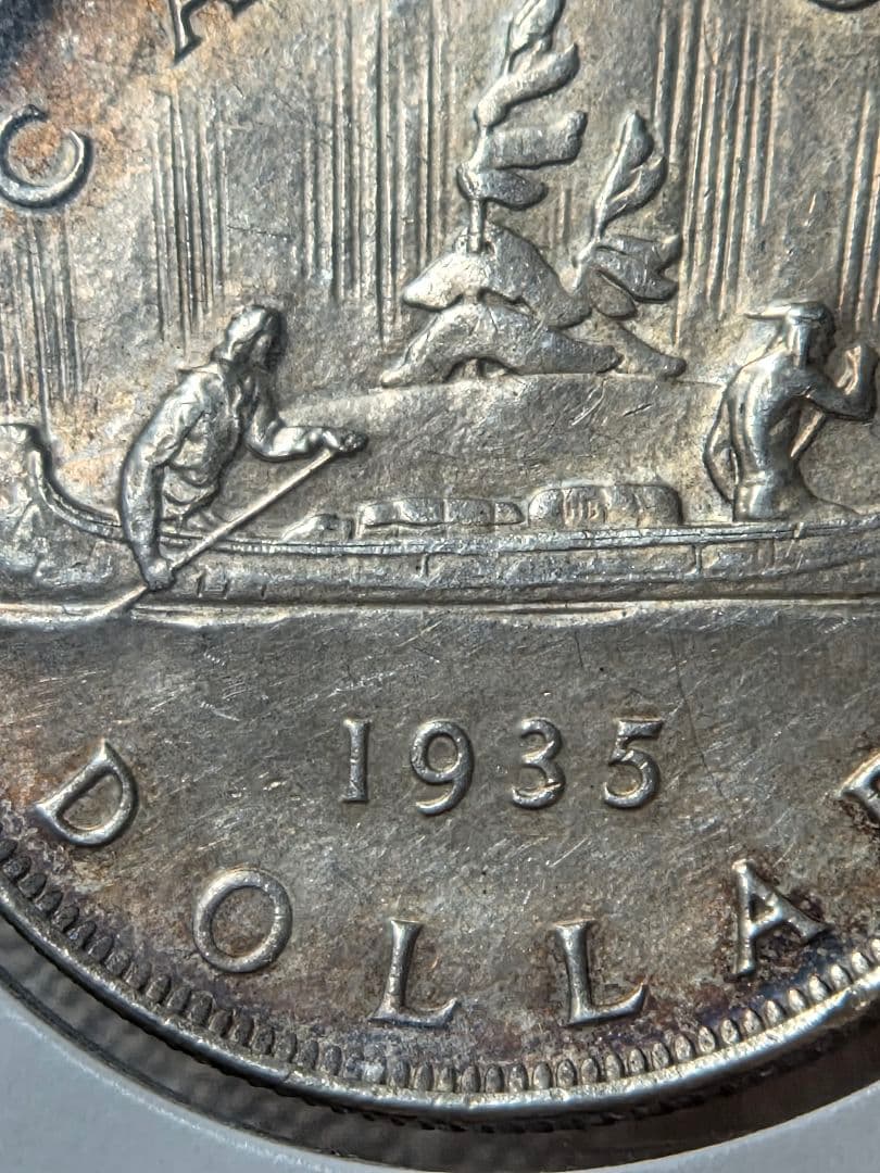 カナダ連邦 ジョージ5世 1 ドル銀貨 1935 - メルカリ