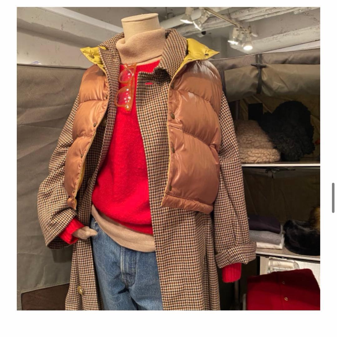 BEAMS BOYのナイロンタフタ リバーシブルダウンベスト - メルカリ